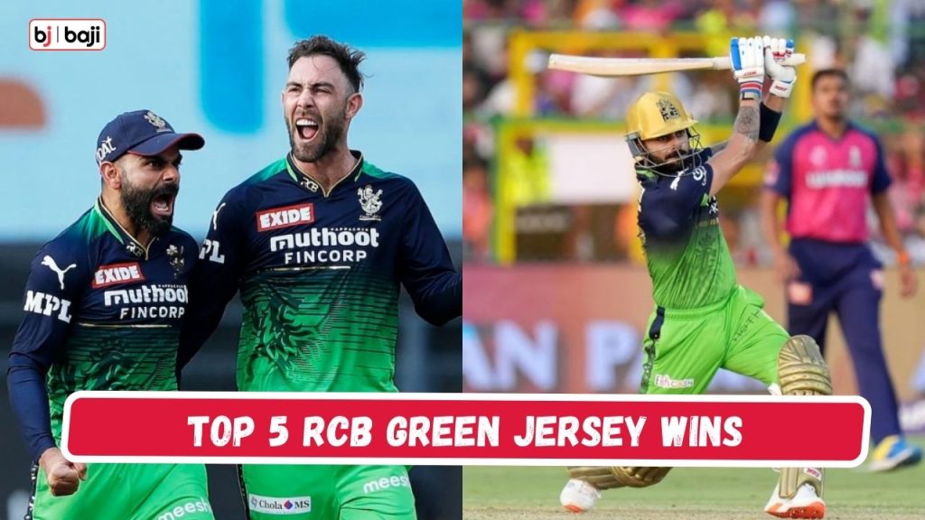 Top 5 RCB Green Jersey Wins