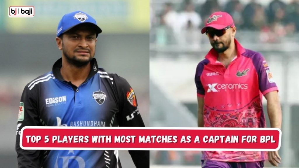 Most Matches as a Captain for BPL