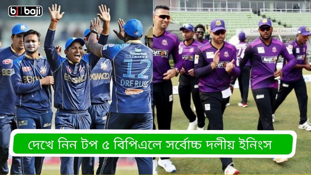বিপিএলে সর্বোচ্চ দলীয় ইনিংস
