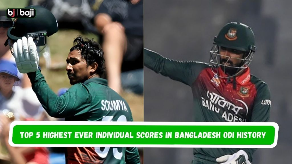 Highest Ever Individual Scores in Bangladesh ODI